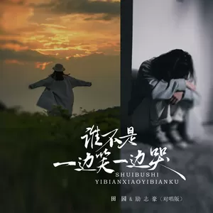 田园/励志豪 - 谁不是一边笑一边哭(对唱版伴奏)