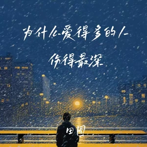 为什么爱得多的人伤得最深(DJ九零版伴奏)