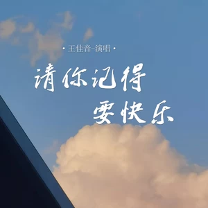 王佳音 - 请你记得要快乐(伴奏)