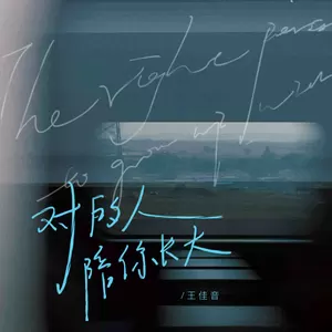 王佳音 - 对的人陪你长大