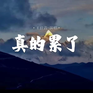王佳音 - 真的累了(伴奏)