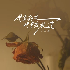 凋零的花也曾绽放过
