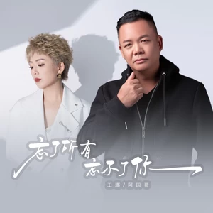 阿国哥/王娜 - 忘了所有忘不了你(国粤对唱版伴奏)