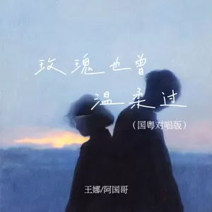王娜/阿国哥 - 玫瑰也曾温柔过(国粤对唱版伴奏)
