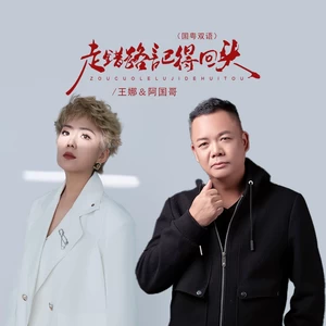 阿国哥/王娜 - 走错路记得回头（DJBanan国粤双语）