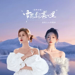 蒋蕙林/金钰儿 - 雪花飘落心里(国粤对唱)(伴奏)