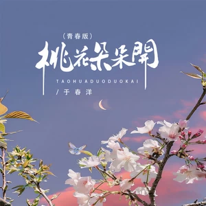 于春洋 - 桃花朵朵开(青春版伴奏)