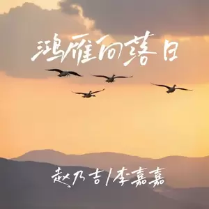 赵乃吉/李嘉嘉 - 鸿雁向落日(伴奏)