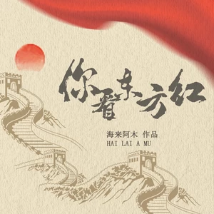 海来阿木 - 你看东方红(伴奏)