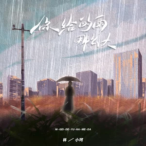 林小珂 - 你给的雨那么大